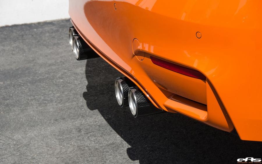 Детали экстерьера BMW M4 Convertible Individual Fire Orange by EAS 2016 года  (фото 8 из 25)